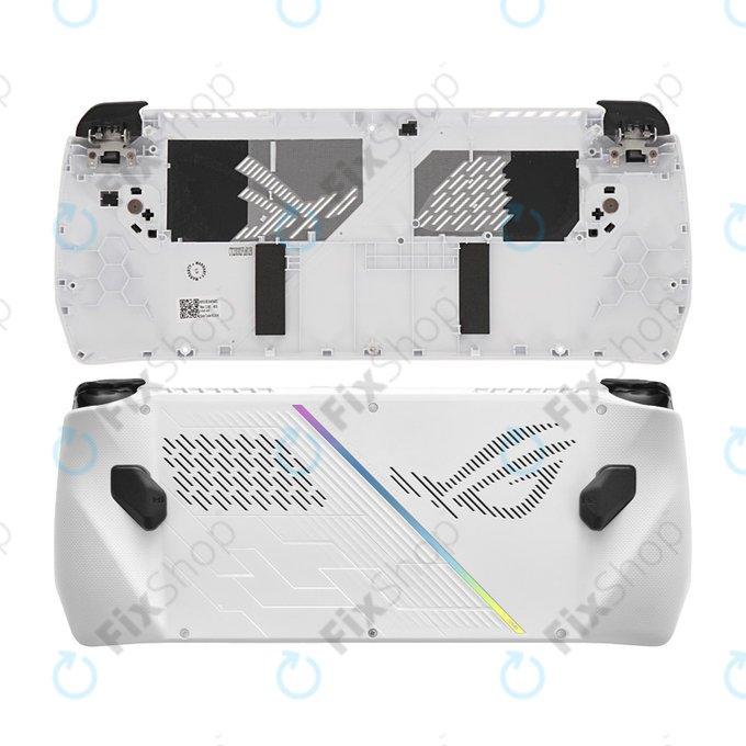 Pokrywa baterii do Asus ROG Ally (2023), Biały, White, 90NV0GY0-R7DP11, Genuine Service Pack