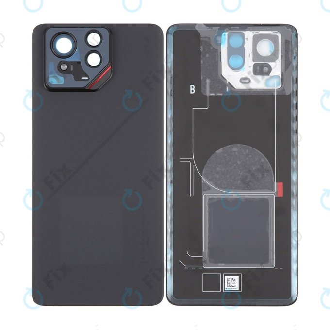 Tylna pokrywa baterii z kompletnym montażem do Asus ROG Phone 9 Pro AI2501, Phantom Black