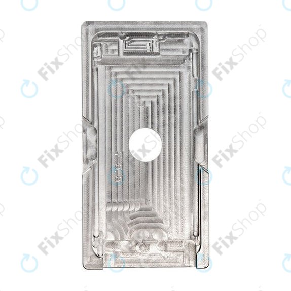 Aluminiowa forma pozycjonujaca do laminowania wyświetlaczy do iPhone XS Max