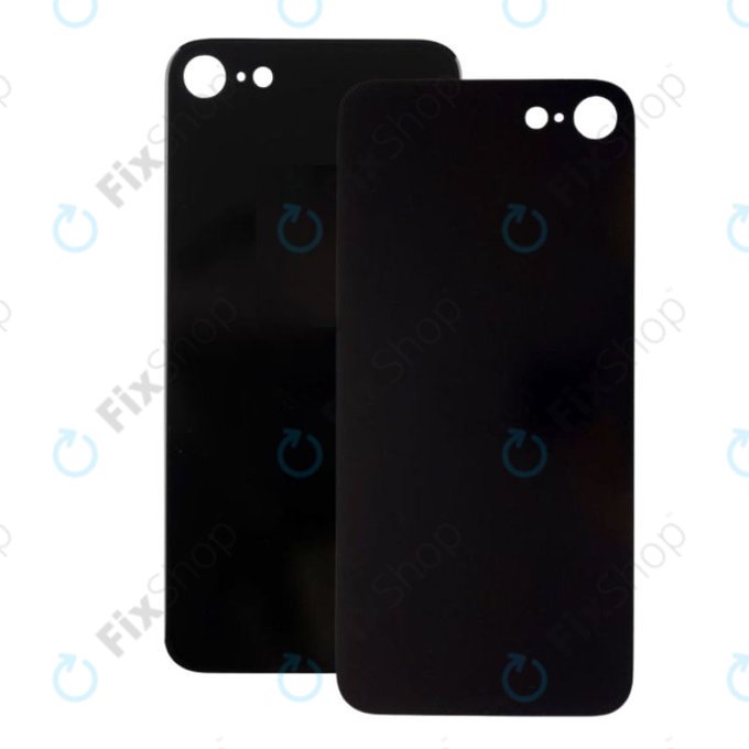Tylne szklo pokrywy do iPhone SE (2nd Gen 2020), Czarny, Black