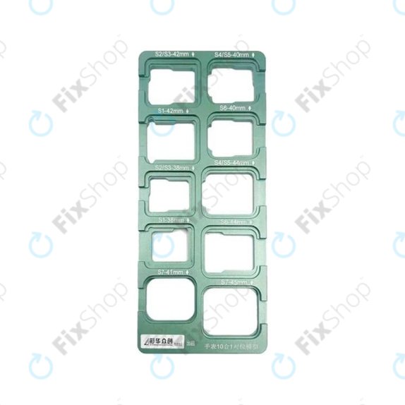 Laminating Forma pozycjonująca 10in1 do Apple Watch S1-S8, XHZC