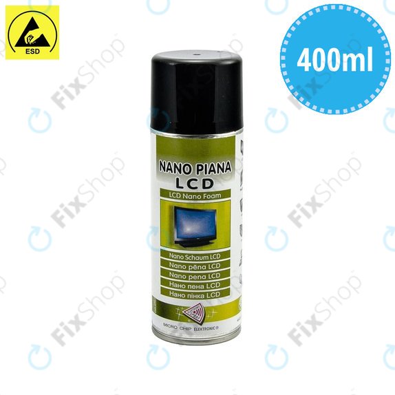 Pianka Nano do ekranów LCD (400ml) do Micro Chip Electronic