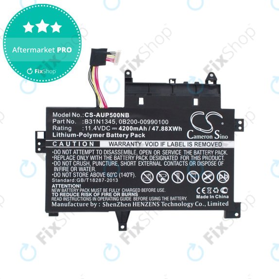 Bateria do Asus Transformer, 4200mAh, Li-Pol, 11.4V, B31N1345, HQ