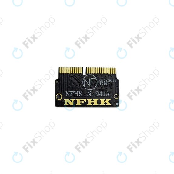 Adapter M2.NVMe (12+16 pin) do MacBook Air 11" A1465, 13" A1466, Mid 2012 – Mid 2017