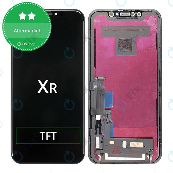 Wyświetlacz dla iPhone XR, Ekran dotykowy z ramką