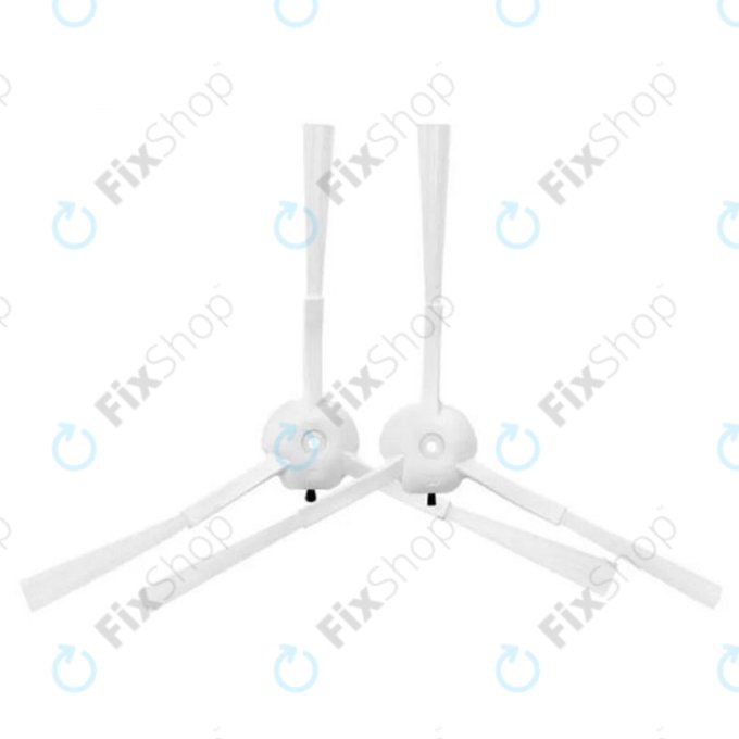 Szczotka boczna do Xiaomi Lydsto W2, 2 szt., Biały, White