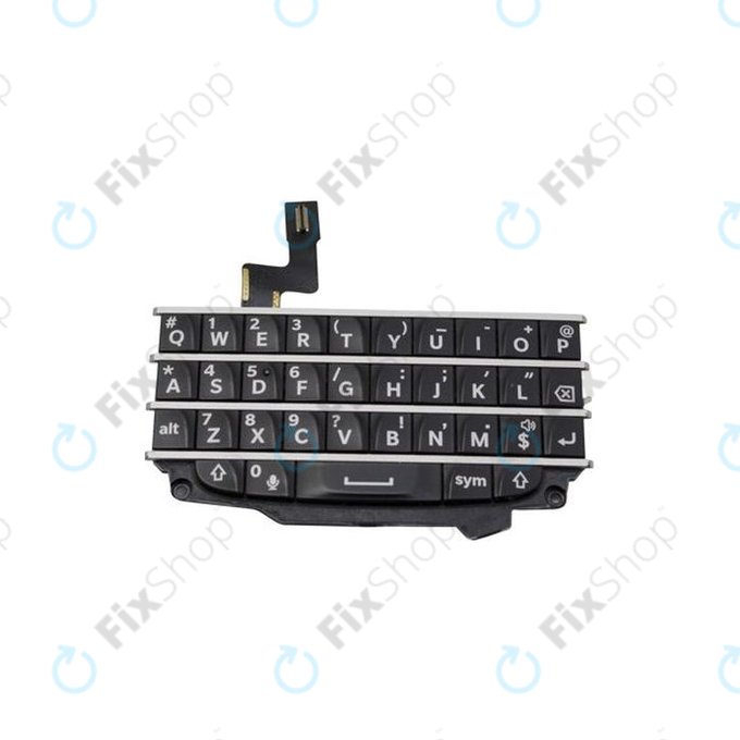 Klawiatura do Blackberry Q10, Czarny, Black