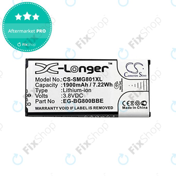 Bateria do Samsung S5 Mini G800F, EB-BG800BBE, 1900mAh, HQ