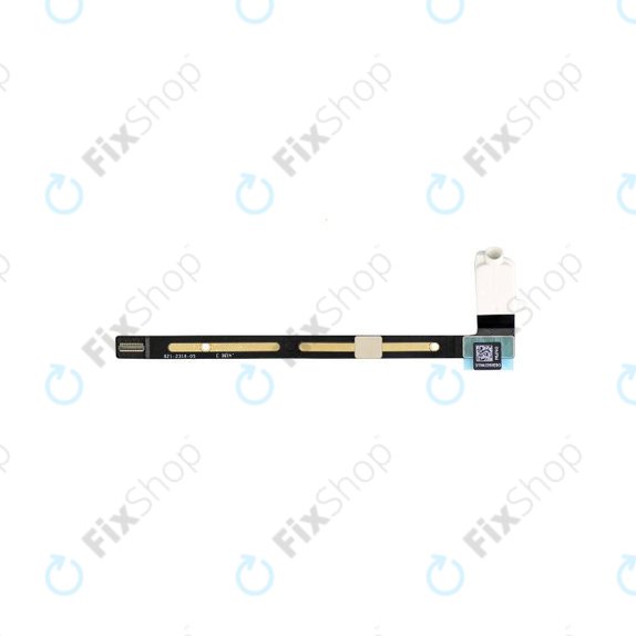 Złącze Jack z taśmą flex do iPad Air 2, Bialy, White