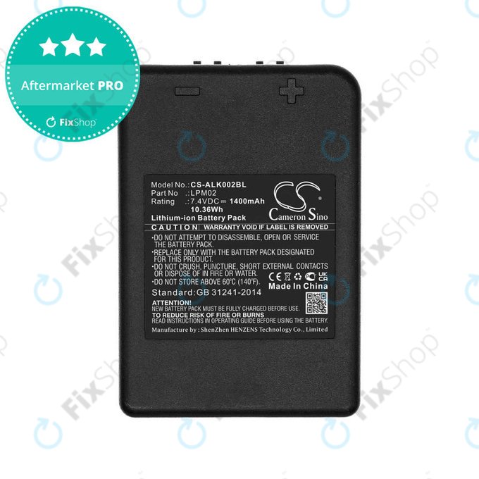 Bateria do Autec Funkfernsteuerung Air, Modular AJM, 1400mAh, Li-Ion, 7.4V, LPM02, HQ