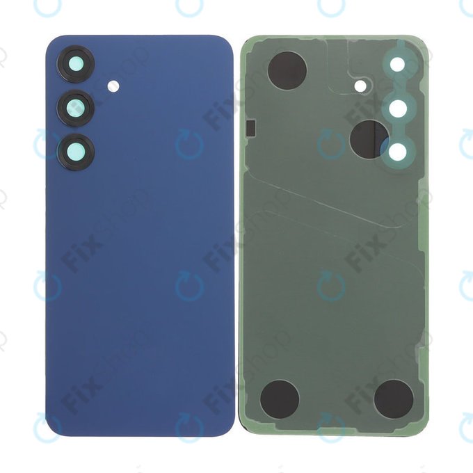 Tylna pokrywa baterii z kompletnym montażem do Samsung S25 Plus, Granatowy, Navy