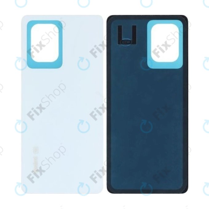 Tylna pokrywa baterii do Xiaomi Redmi Note 12 Pro 5G, 5600300M1600, Polar White, Genuine Service Pack