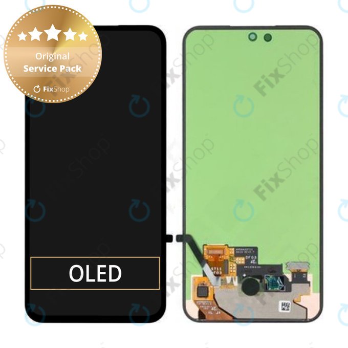Wyświetlacz OLED do Samsung S23 FE z ekranem dotykowym bez ramki, GH82-32856A, S711B, Genuine Service Pack