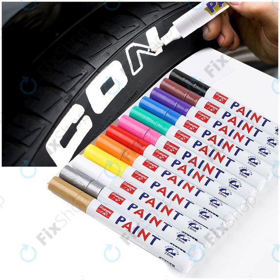 Marker do opon, Zielony, Green