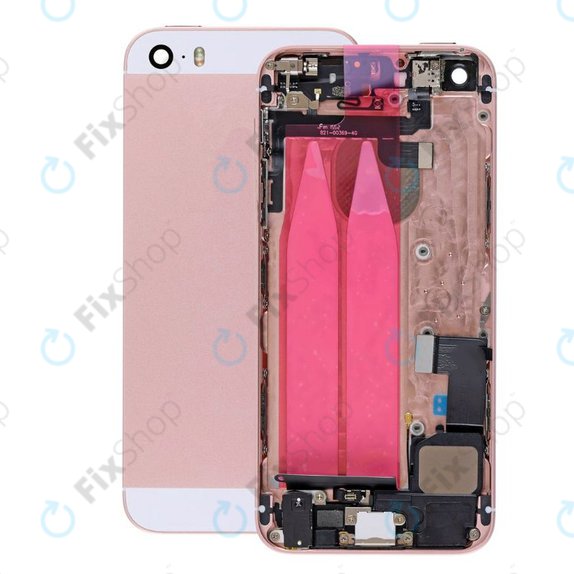 Tylna/Tylna obudowa z malymi czesciami do iPhone SE | Rózowe Zloto | Rose Gold