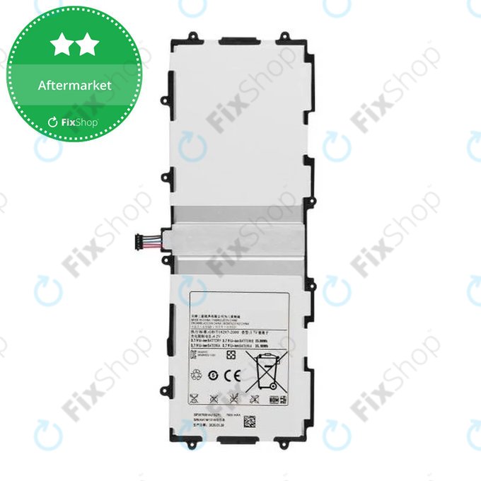 Bateria do Samsung Tab 2 10.1" P5100, P5110, Note 10.1 GT-N8000, N8010, SP3676B1A, 7000mAh