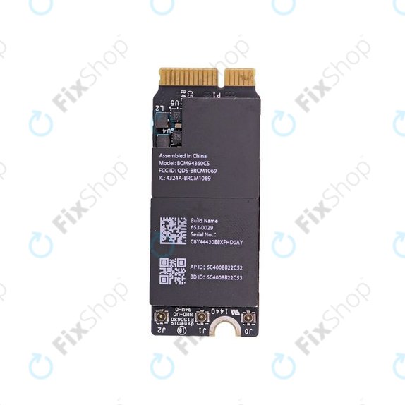Karta sieci bezprzewodowej AirPort BCM943602CS do MacBook Pro 13" A1502, Early 2015, 15" A1398, Mid 2015