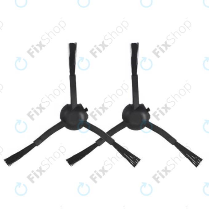 Szczotka boczna, 2 szt., Czarna do Xiaomi Mi Robot Vacuum S20+, S10+, X20+, X10+