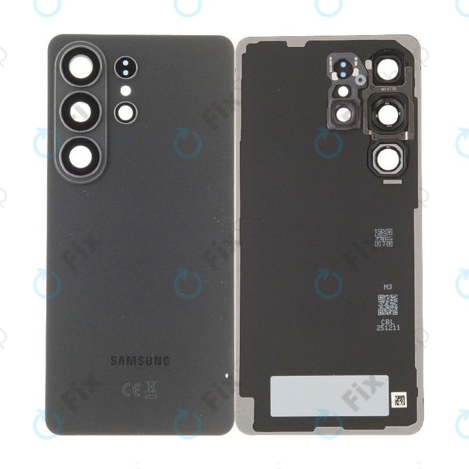 Pokrywa baterii dla Samsung S26 Ultra, Black, GH82-38884A, Genuine Service Pack