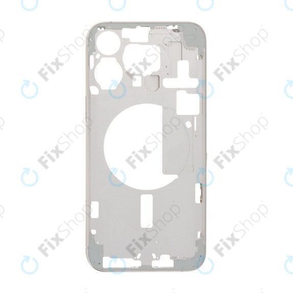 Ramka srodkowa do iPhone 15 Pro Max, White Titanium