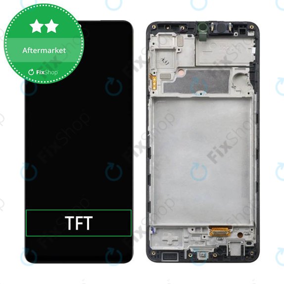 Wyświetlacz do Samsung A22 A225F, Ekran dotykowy z ramką, TFT