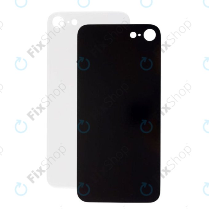 Tylne szklo pokrywy do iPhone 8, Srebrny, Silver