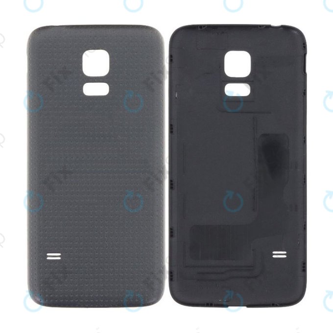 Tylna pokrywa baterii do Samsung S5 Mini G800F, Charcoal Black