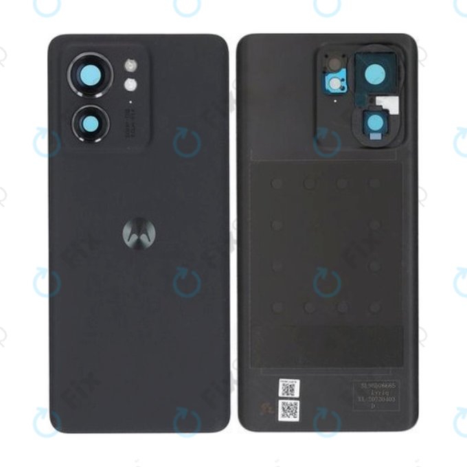 Tylna pokrywa baterii do Motorola Edge 40, 5S58C22678, Eclipse Black, Genuine Service Pack