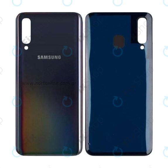 Tylna pokrywa baterii do Samsung A50 A505F, Czarny, Black