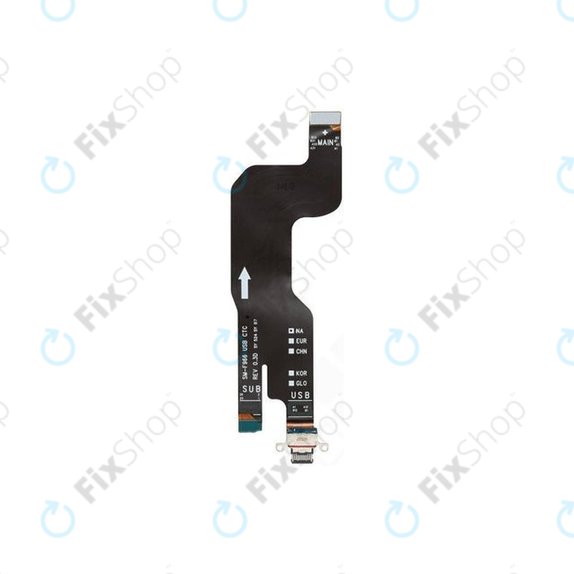 Złącze ładowania + przewód flex do Samsung Z Fold 7 F966B, GH82-37542A, Genuine Service Pack