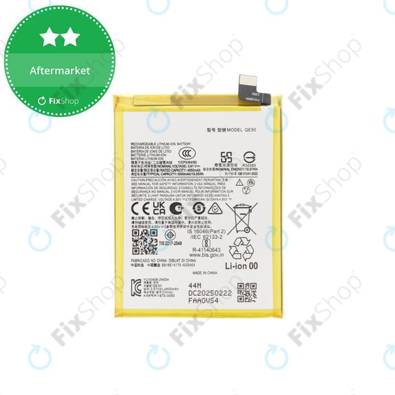 Bateria do Motorola Moto G85 5G XT2427-3, QE50, 4850mAh