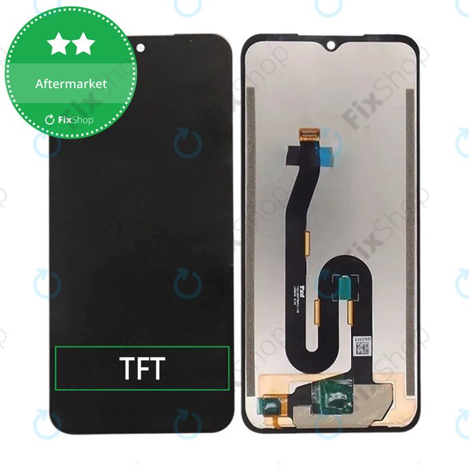 Wyświetlacz do Ulefone Armor X13, Ekran dotykowy bez ramki, TFT