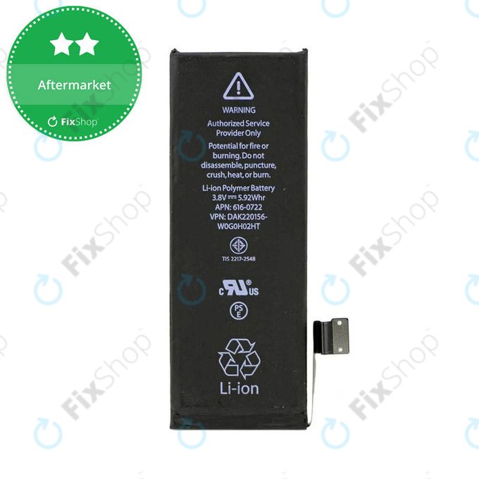 Bateria dla iPhone 5S, 1560mAh