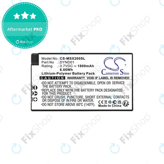 Bateria do Microsoft Xbox Elite Series 2, 1800mAh, Li-Pol, 3.7V, DYND01, HQ