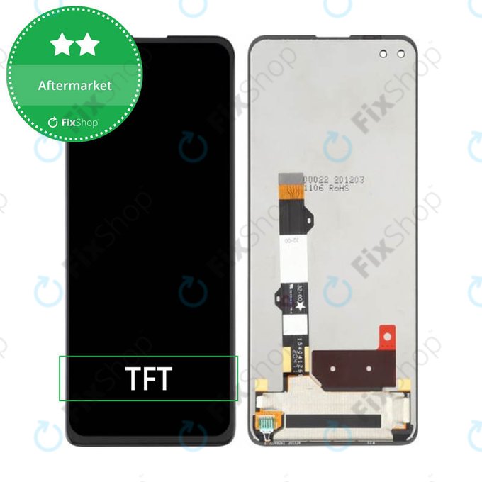 Wyświetlacz do Motorola Moto G100 XT2125, Ekran dotykowy bez ramki, TFT