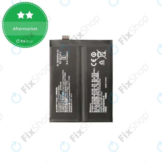 Bateria do OnePlus 9 Pro, BLP827, 4500mAh
