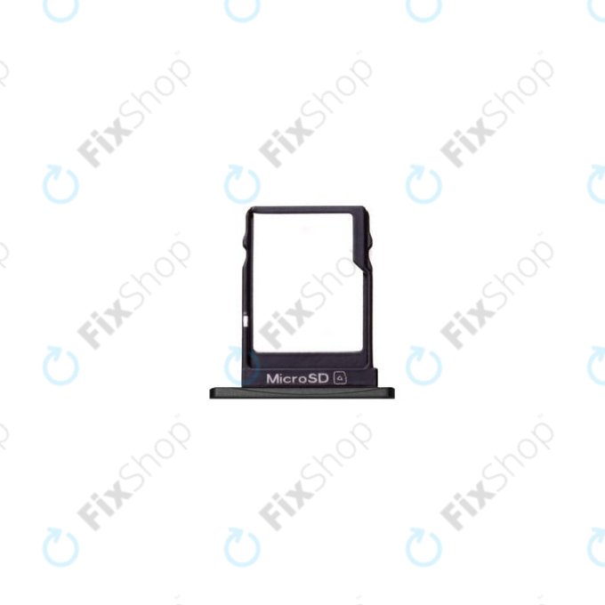Szufladka Tacka Karty Sim do Nokia 5, MEND102034A, Matte Black, Genuine Service Pack