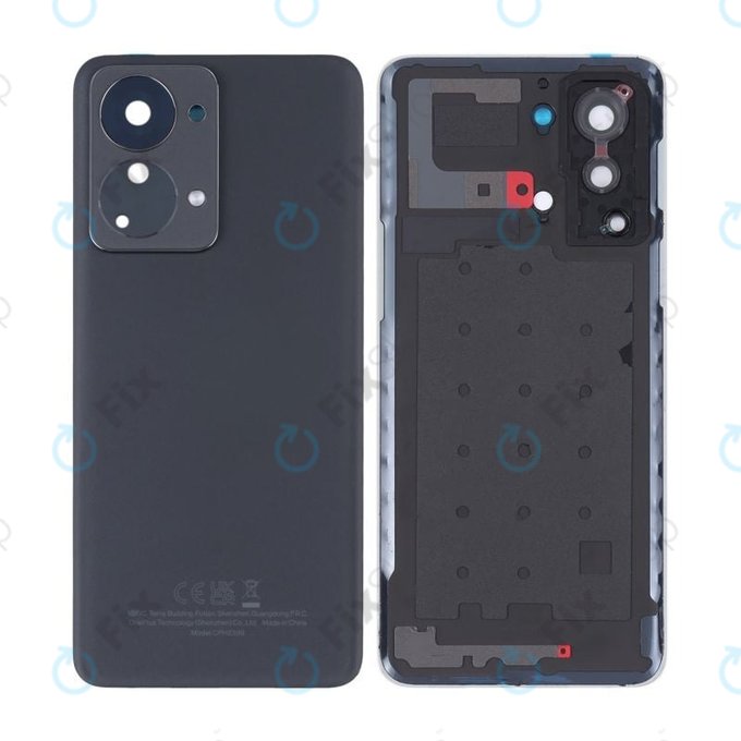 Tylna pokrywa baterii z kompletnym montażem do OnePlus Nord 2T CPH2399 CPH2401, Gray Shadow