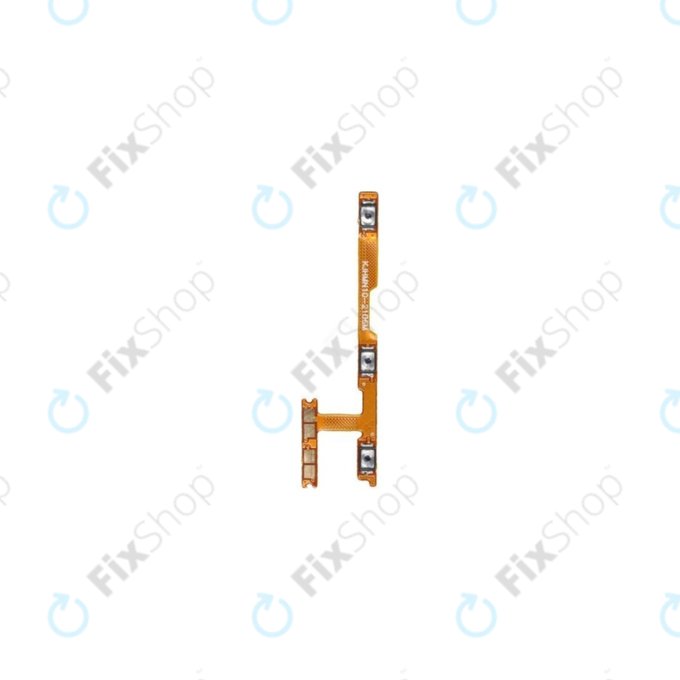 Taśma flex z przyciskami zasilania i głośności do Xiaomi Poco M5s, Redmi Note 10, 483200007Z9T, Genuine Service Pack