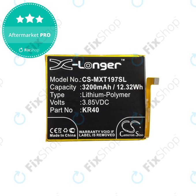 Bateria dla Motorola One Vision, 3200mAh, Li-Pol, 3.85 V, SB18C43602, HQ