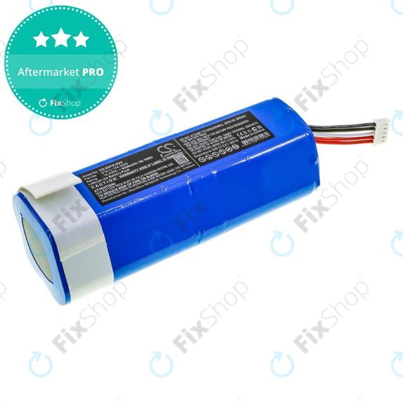 Bateria do Ecovacs Deebot Ozmo-seria, T-seria, N-seria, Yeedi Vac 2 Pro, S10-Li-144-5200, Li-Ion, 14,4V 6400mAh, HQ