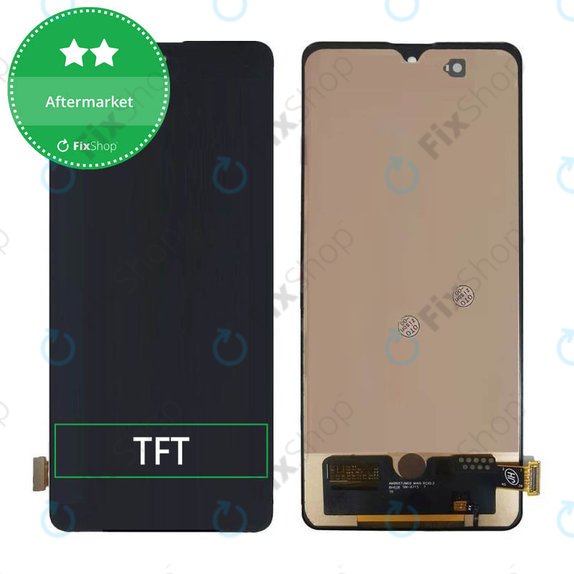Wyświetlacz do Samsung A71, A715F, Ekran dotykowy bez ramki, TFT
