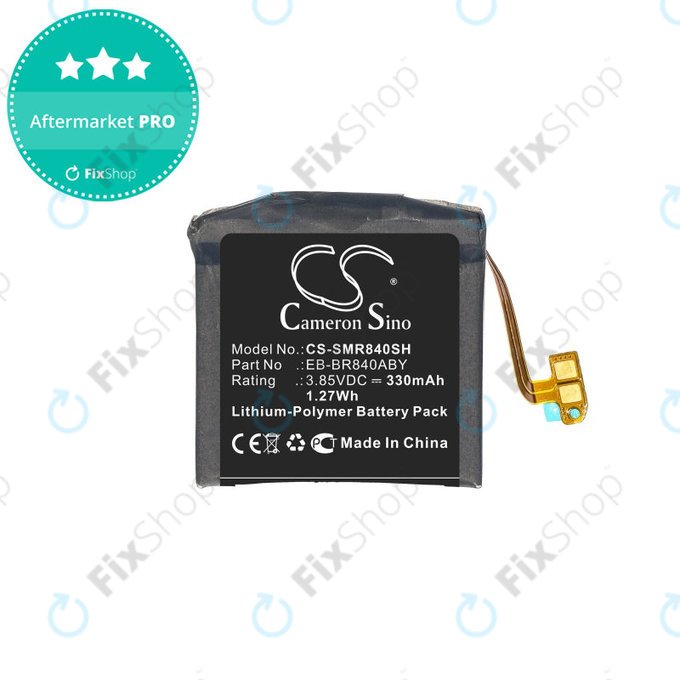 Bateria dla Samsung Galaxy Watch 3 45mm R840, R845, 330mAh, Li-Pol, 3.85 V, EB-BR840ABY, HQ