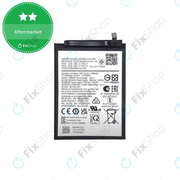 Bateria do Samsung A14 5G A146B, EB-BA146ABY, 5000mAh