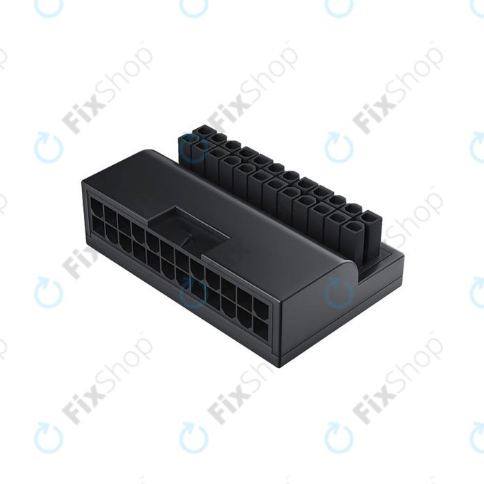 Adapter zasilania ATX 24-pin 90° do płyty głównej