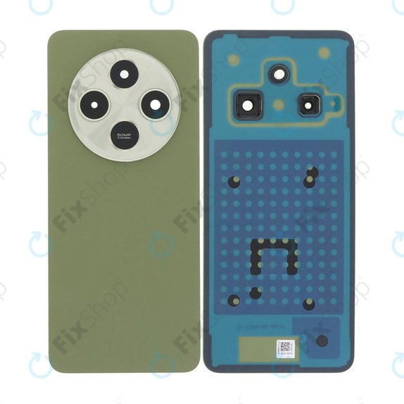 Tylna pokrywa baterii z kompletnym montażem do Xiaomi Redmi 14C 4G, Lemon Green