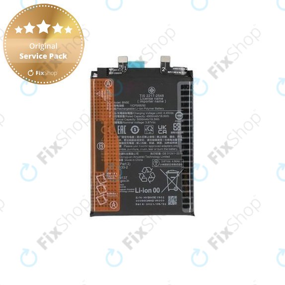 Bateria do Xiaomi Redmi Note 11 Pro 4G, 11 Pro 5G, BN5E 5000mAh, 46020000A2LM, Genuine Service Pack