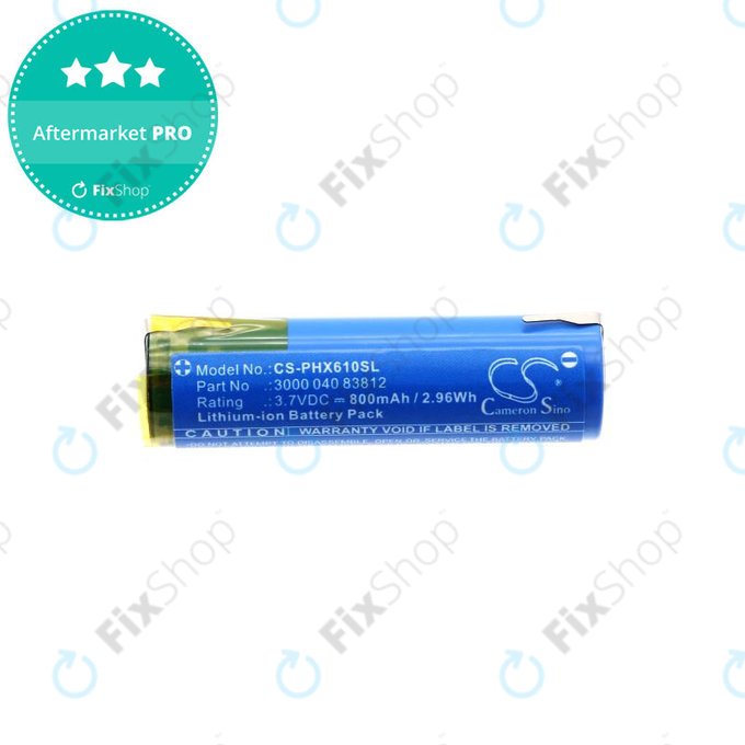 Bateria do Oral-B Genius X, Philips HX6100 Series, 800mAh, Li-Ion, 3.7V, 3000 040 83812, HQ