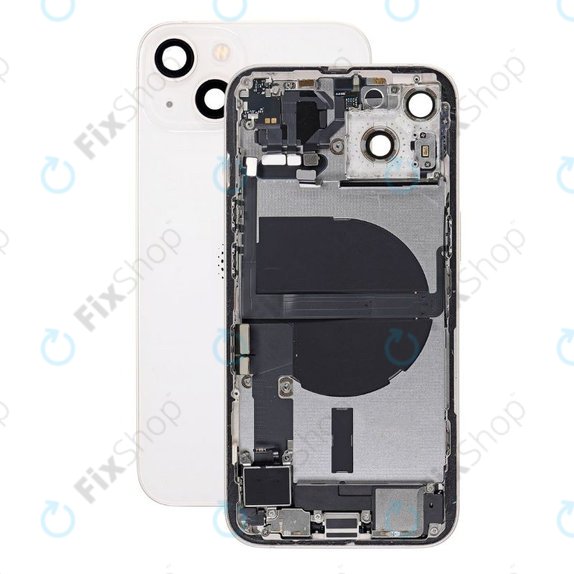 Tylna obudowa z malymi czesciami do iPhone 13, Starlight