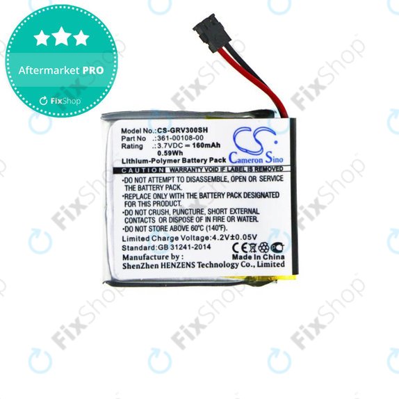Bateria do Garmin Vivoactive 3, 3 Music, 361-00108-00, 361-00108-01, 160mAh, HQ